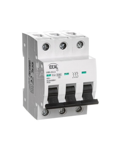 Wyłącznik nadprądowy 3P B 32A 6kA AC KMB6-B32/3 23159