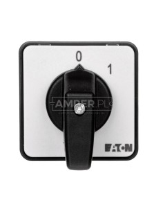Łącznik krzywkowy 0-1 1P 20A do wbudowania T0-1-15401/EZ 041227