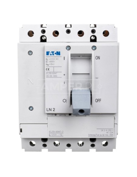 Rozłącznik mocy 4P 250A LN2-4-250-I 112007