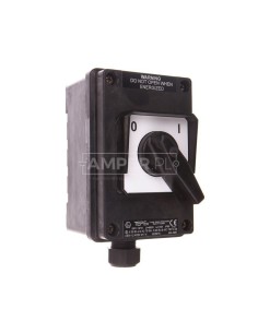 Łącznik 0-1 250V 16A czarny Ex SKX 13/10 IP66 strefa 1,21 oraz 2,22 31-000-9024