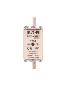 Wkładka bezpiecznikowa NH00 125A gL/gG 500V 125NHG00B