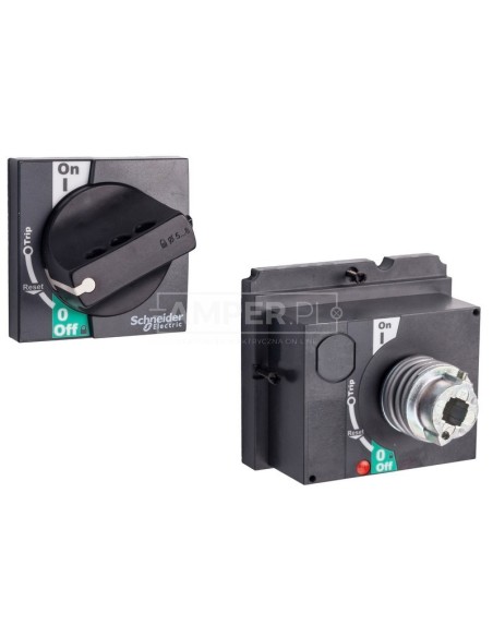 Napęd drzwiowy czarny z blokadą NSX/CVS100/160/250 LV429338