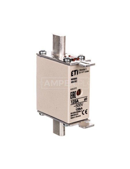 Wkładka bezpiecznikowa KOMBI NH00C 125A gG/gL 500V WT-00C 004181215