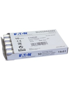 Wkładka bezpiecznikowa cylindryczna 14x51mm 40A gL/gG 690V C14G40