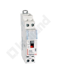 Stycznik modułowy 25A 2Z 0R 230V AC ze sterowaniem ręcznym SM425 004147/412544