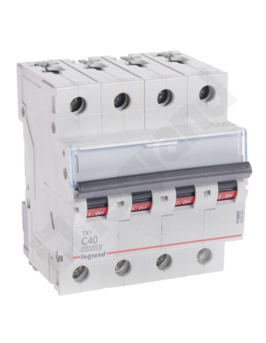 Wyłącznik nadprądowy 4P C 40A 10kA AC S314 TX3 404260