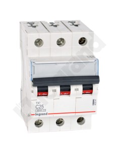 Wyłącznik nadprądowy 3P C 25A 6kA AC S303 TX3 403547