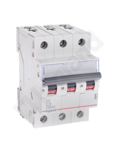 Wyłącznik nadprądowy 3P C 3A 6kA AC S303 TX3 403539