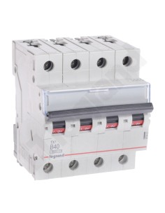 Wyłącznik nadprądowy 4P B 40A 6kA AC S304 TX3 403421