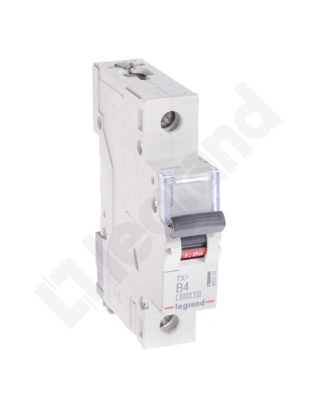 Wyłącznik nadprądowy 1P B 4A 6kA AC S301 TX3 403352