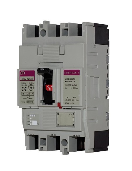 Rozłącznik izolacyjny 3P 400A 9kA ED2 400/3 004671274