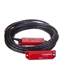 Wyłącznik magnetyczny bezpieczeństwa 1Z 2R 24V DC przewód 5m XCSDMP7005