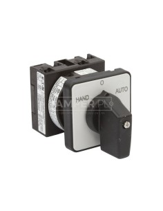 Łącznik krzywkowy HAND-0-AUTO 1P 20A do wbudowania T0-1-15431/E 019872