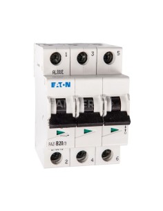 Wyłącznik nadprądowy 3P B 20A 15kA AC FAZ B20/3 278848