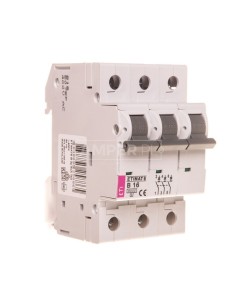 Wyłącznik nadprądowy 3P B 16A 6kA AC ETIMAT 6 002115516
