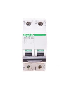 Wyłącznik nadprądowy 2P C 6A 6kA DC C60H A9N61526