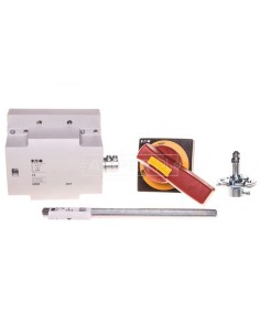 Napęd drzwiowy boczny prawa strona czerwono-żółty NZM3-XSR-R 266658,