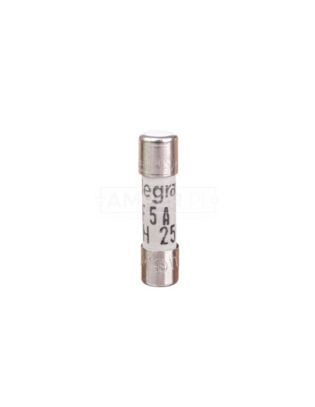 Wkładka bezpiecznikowa cylindryczna 5x20mm 5A F 250V 010250