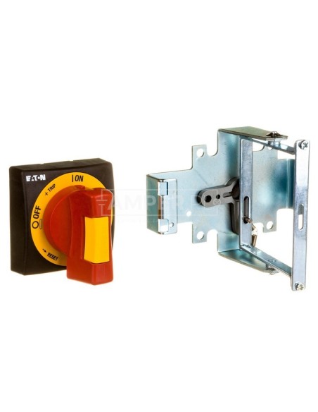 Napęd tylny 3P z blokadą czerwono-żółty NZM1-XRAVR 107249