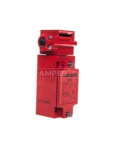 Wyłącznik krańcowy bezpieczeństwa 2Z 1R zestyk wolnoprzełączający z blokadą przyciskiem XCSB502