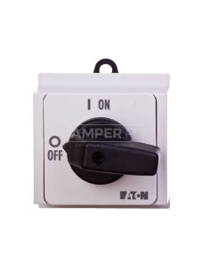 Łącznik krzywkowy 0-1 3P 20A na szynę T0-2-1/IVS 031758