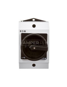 Łącznik krzywkowy 0-1 3P 1Z 0R 20A w obudowie T0-2-15679/I1/SVB-SW 207150