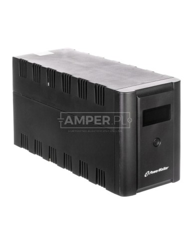 UPS POWER WALKER LINE-INTERACTIVE 1200VA 2x230V 2xIEC OUT, RJ11/RJ45 IN/OUT, USB, LCD VI 1200 LCD