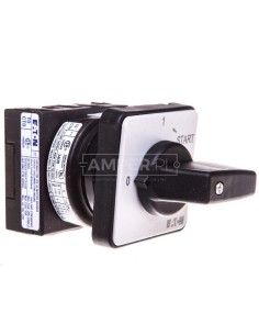 Łącznik krzywkowy 0-1-START (samopowrót) 1P 20A do wbudowania T0-1-15511/E 019875