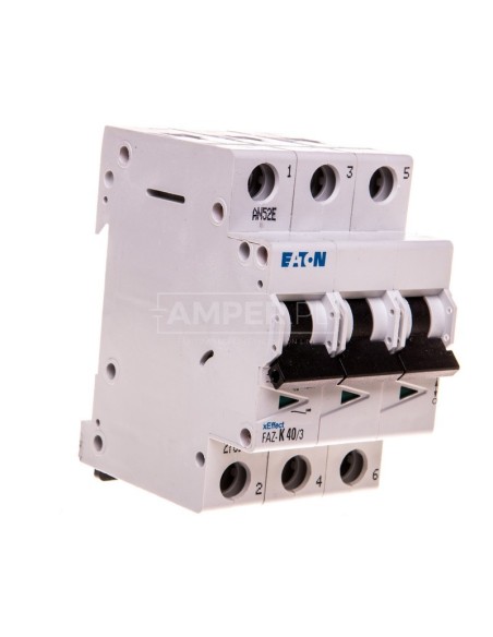 Wyłącznik nadprądowy 3P K 40A 15kA AC FAZ K40/3 278915