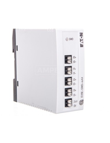 Moduł 4 wejść analogowych 0-10 V, 0-20 mA SmartWire-DT EU5E-SWD-4AX 144062