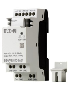 Rozszerzenie wejścia/wyjścia easyE4 24VDC 4AI 2AO 10VDC EASY-E4-DC-6AE1 197223