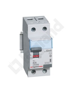 Wyłącznik różnicowoprądowy 2P 40A 0,03A typ AC P302 TX3 411510 2