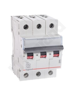 Wyłącznik nadprądowy 3P D 32A 6kA AC S303 TX3 403758