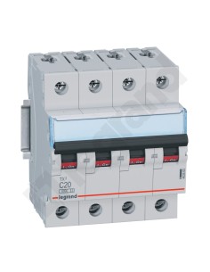 Wyłącznik nadprądowy 4P C 20A 6kA AC S304 TX3 403563