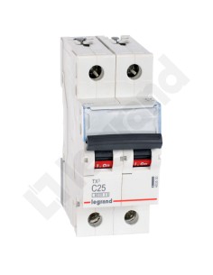 Wyłącznik nadprądowy 2P C 25A 6kA AC S302 TX3 403530