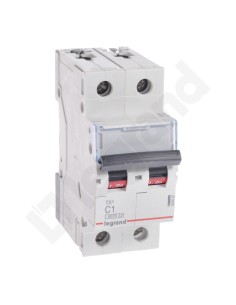 Wyłącznik nadprądowy 2P C 1A 6kA AC S302 TX3 403520