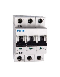 Wyłącznik nadprądowy 3P B 40A 15kA AC FAZ B40/3 278851