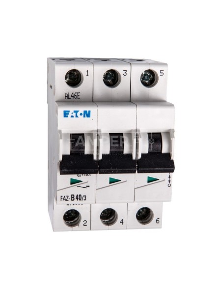 Wyłącznik nadprądowy 3P B 40A 15kA AC FAZ B40/3 278851