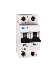 Wyłącznik nadprądowy 2P C 6A 15kA AC FAZ C6/2 278754