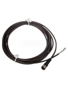 Przewód ze złączem żeńskim M12 4-piny proste z kablem 5m XZCP1141L5