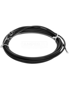 Złącze żeńskie M8 kątowe 4-piny kabel 5m PUR XZCP1041L5