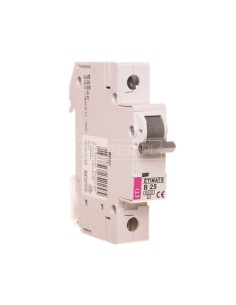 Wyłącznik nadprądowy 1P B 25A 6kA AC ETIMAT 6 002111518