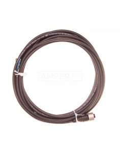 Przewód ze złączem żeńskim M12 5-pinowe proste z kablem 5m XZCP1164L5