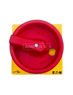 Pokrętło żółto-czerwone na kłódkę do T0, T3 i P1 SVB-T0 057892