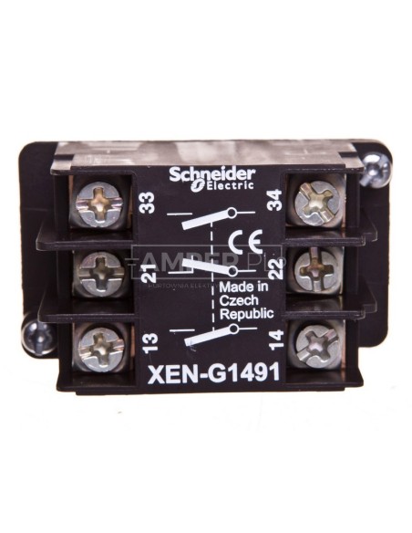 Styk pomocniczy 2Z 1R montaż czołowy XENG1491