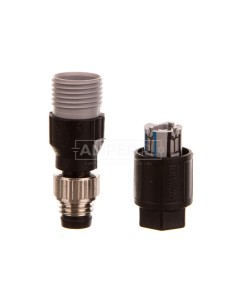 Złącza czujników urządzeń wykonawczych 3P prosty M8 SACC-M 8MS-3QO-0,25-M 1441008