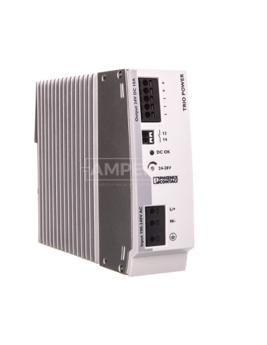 Zasilacz 100-240V AC, 110-250V DC/24V DC 10A 240W TRIO-PS-2G/1AC/24DC/10 2903149