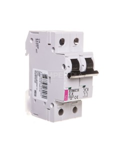 Wyłącznik nadprądowy 2P C 4A 10kA AC ETIMAT10 002133710