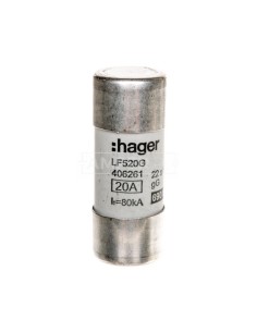 Bezpiecznik cylindryczny BiWtz 22x58 gG 20A LF520G