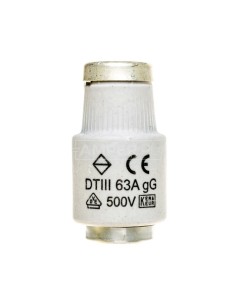 Wkładka bezpiecznikowa BiWtz 63A DIII gG 500V LE3363